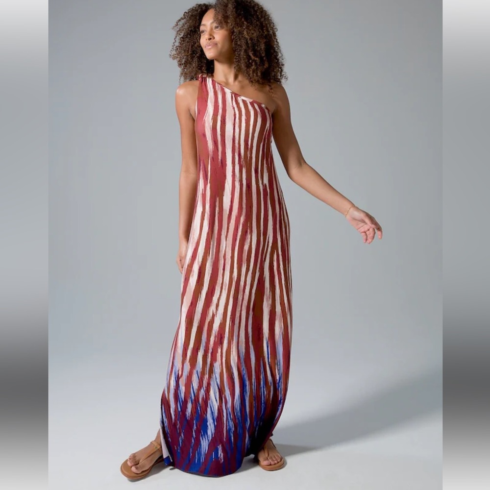 Soma Jersey One Shoulder Maxi Bra Dress